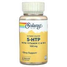 Solaray, 5-HTP with Vitamin C & B-6 100 mg, 5-гідрокситрип...