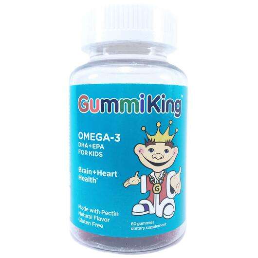 Основное фото товара GummiKing, Омега-3 для детей ДГА и ЕПА, Omega-3 DHA & EPA ...