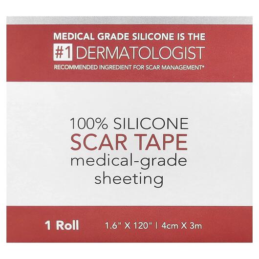 Основне фото товара Healfast, 100% Silicone Scar Tape, Пластири, патчі для обличчя, 1