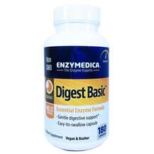 Enzymedica, Digest Basic, Базові Ферменти, 180 капсул