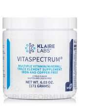Klaire Labs SFI, VitaSpectrum Powder Citrus Flavor, 171 g