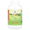 Фото товару Kids Omega + DHA Gummies Lemon & Orange, Омега 3, 180 таблето