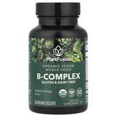 B-Complex B-комплекс PlantFusion 30 Organic VegCaps