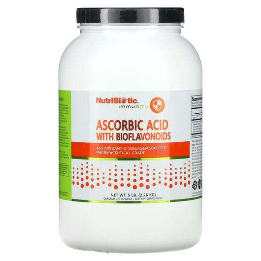 Основне фото товара Immunity Ascorbic Acid with Bioflavonoids, Вітамін C Аскорбіно...
