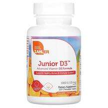 Zahler, Junior D3 Orange, Вітамін D3, 120 таблеток
