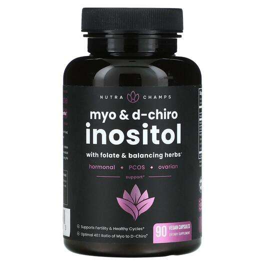 Основне фото товара Myo & D-Chiro Inositol with Folate & Balancing Herbs, ...