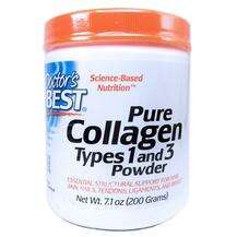 Doctor's Best, Коллаген 1 и 3 типа в порошоке, Collagen Types ...