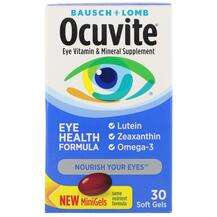 Bausch & Lomb, Ocuvite Eye Health Formula, 30 Soft Gels