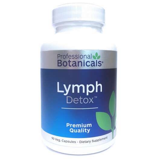 Основне фото товара Professional Botanicals, Lymph Detox 500 mg, Очищення лімфи 50...