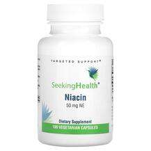 Seeking Health, Niacin 50 mg NE, 100 Vegetarian Capsules