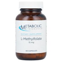 L-Methylfolate 15 mg Метилфолат Metabolic 60 капсул