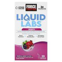 Liquid Labs Beauty Rapid Hydration Electrolyte Drink Mix Tropi...