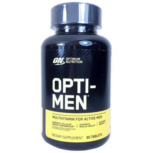Основне фото товара Optimum Nutrition, Opti-Men, Вітаміни для чоловіків, 90 таблеток