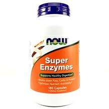 Now, Super Enzymes, 180 Capsules