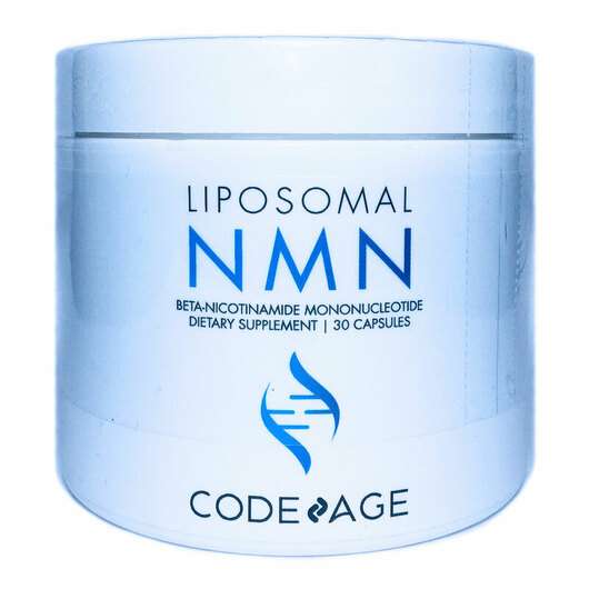 Основне фото товара CodeAge, Liposomal NMN, Ліпосомальний НМН, 30 капсул