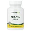 Фото товару Niacin 100 mg Фото товару Natures Plus, Niacin 100 mg, Вітамін B3 Ніацин, 90 таблеток