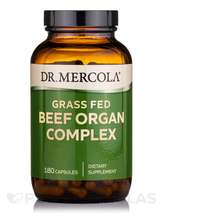 Dr Mercola, Grass Fed Beef Organ Complex, 180 Capsules