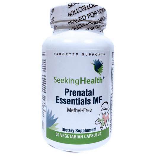 Основне фото товара Seeking Health, Prenatal Essentials MF Methyl-Free, Пренатальн...