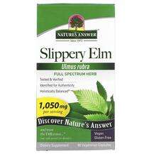 Nature's Answer, Slippery Elm Ulmus Rubra 1050 mg, Слизький в'...