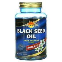 Natures Life, Black Seed Oil 1000 mg 90, Масло чорного кмину 1...