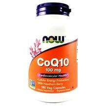 Now, CoQ10 100 mg, коензим Q 10 100 міліграм, 180 капсул