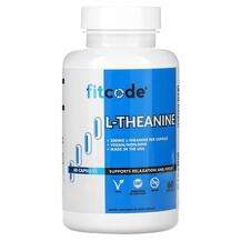 FitCode, L-Теанин, L-Theanine 200 mg, 60 капсул