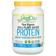 Natural Factors, Raw Organic 100% Plant-Based Protein French V...