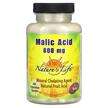 Фото товара Natures Life, Яблучная кислота, Malic Acid 800 mg, 100 капсул