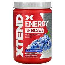 Xtend, Аминокислоты БЦАА, Energy 7G BCAA Blue Raspberry Ice 12...