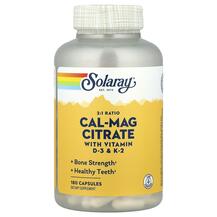 Cal-Mag Citrate 2:1 Ratio Кальций Магний Цитрат