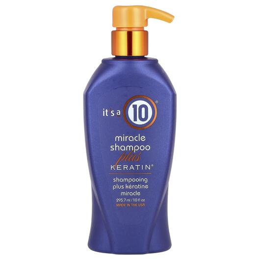 Основне фото товара It's a 10, Miracle Shampoo Plus Keratin, Шампунь, 295.7 мл