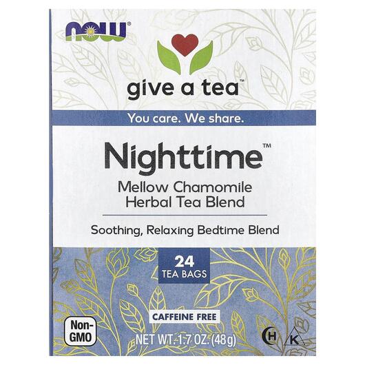 Основное фото товара Real Tea Nighttime Caffeine-Free 24 Tea Bags 1 Основное фото товара Органический чай, Real Tea Nighttime Caffeine-Free 24 Tea Bags 1,