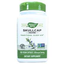Nature's Way, Skullcap Herb 425 mg, Шоломниця 425 мг, 100...