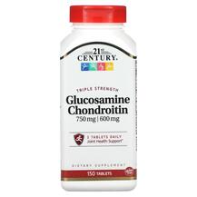 Glucosamine Chondroitin 750 / 600 mg Глюкозамин и 21st
