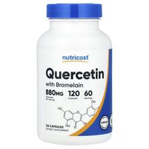 Кверцетин Quercetin with Bromelain Nutricost