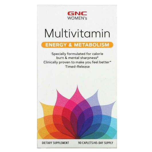 Основне фото товара GNC, Women's Multivitamin Energy & Metabolism, Мультивітам...