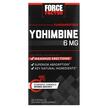 Фото товара Force Factor, Йохимбе, Yohimbine 6 mg, 30 капсул