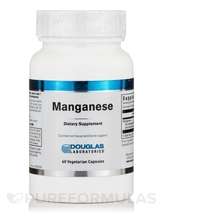Douglas Laboratories, Manganese, 60 Vegetarian Capsules