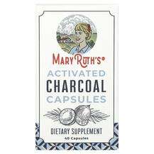 MaryRuth's, Activated Charcoal Capsules, Активоване вугілля, 4...