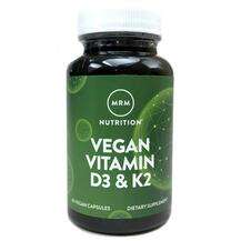 MRM Nutrition, Vegan Vitamin D3 & K2 60 Vegan, Веганські В...