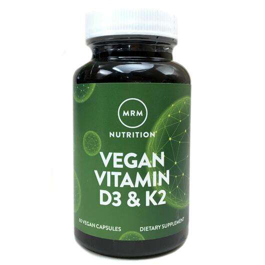 Основное фото товара MRM Nutrition, Веганский Витамин D3 и K2, Vegan Vitamin D3 &am...