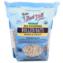 Bob's Red Mill, Овес, Organic Old Fashioned Rolled Oats W...