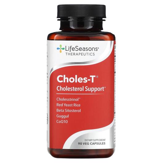 Основное фото товара Поддержка холестерина, Choles-T Cholesterol Support, 90 капсул