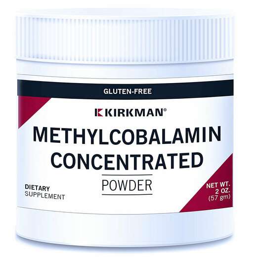 Основне фото товара Kirkman, Methylcobalamin Concentrated, Метилкобаламін в порошк...