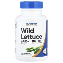 Wild Lettuce Латук Nutricost 120 капсул
