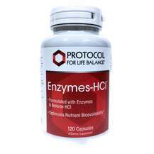 Protocol for Life Balance, Enzymes-HCI, Ферменти, 120 капсул