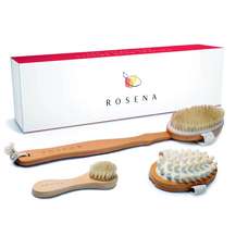 Dry Brushing Body Brush Set Массажные щетки Rosena 1 шт Dry Brushing Body Brush Set Массажные щетки Rosena 1 шт