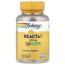 Reacta-C 500 mg Витамин C Solaray 120 капсул
