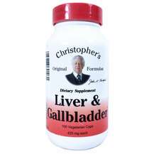 Christopher's Original Formulas, Liver & Gallbladder, Підт...