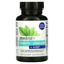 Zenwise, Probiotic + Kombucha + Sleep, 60 Vegetable Capsules